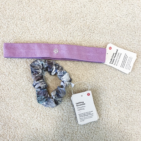lululemon athletica Accessories - NWT Lululemon Scrunchie & Headband